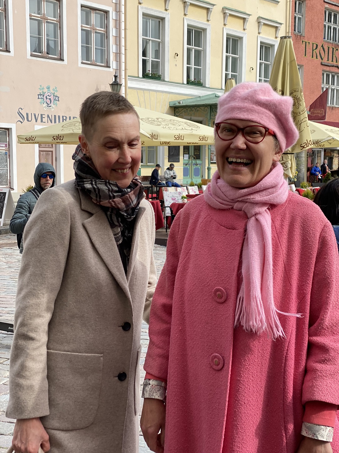 Kulli Jacobson - Gourmet Yarn Shop Knitting Tour - Tallin Estonia 2022